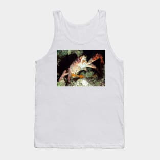 Caribbean Hairy Clinging Crab Tank Top